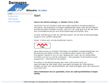 Tablet Screenshot of alarm.dormagen.de